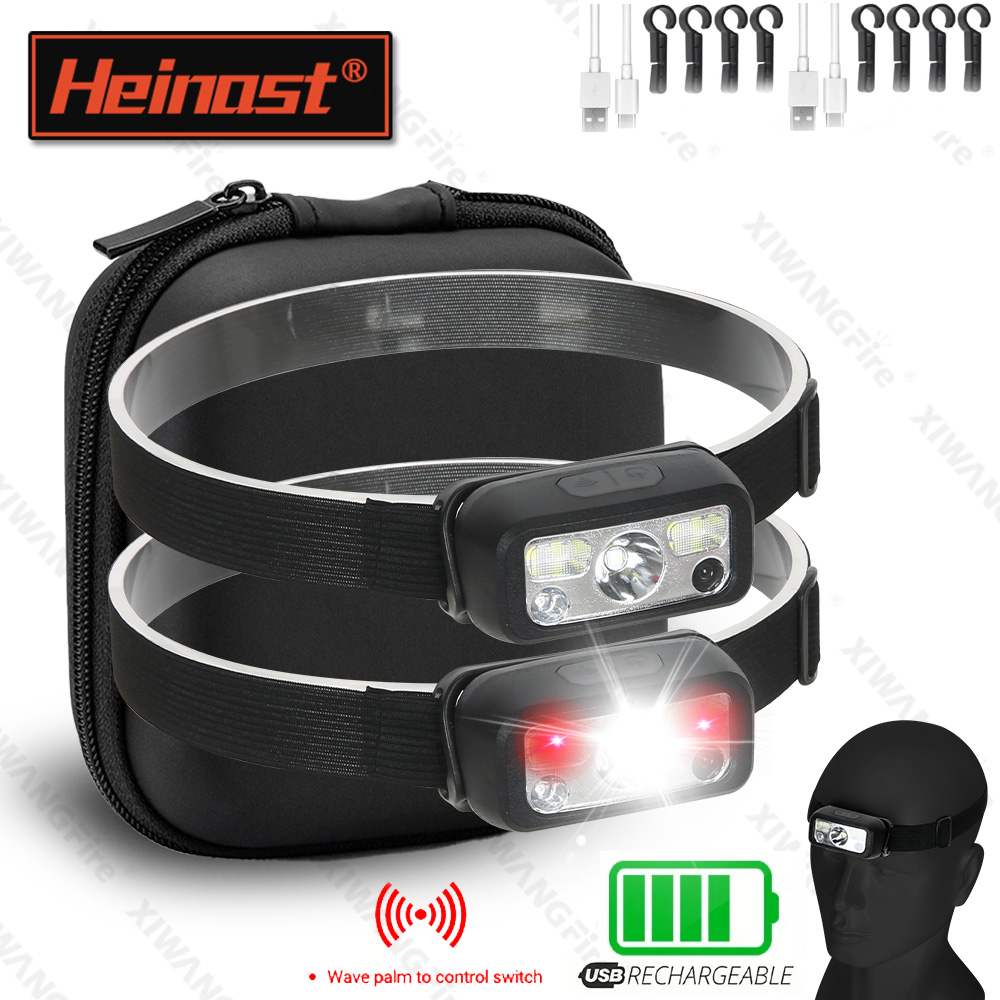 Led Headlight Bulbs - Мини перезаряжаемый мощный сенсорный налобный фонарь
