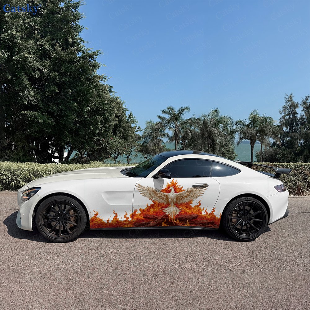 Car Accessories Phoenix - 2 шт. наклеек на боковые части