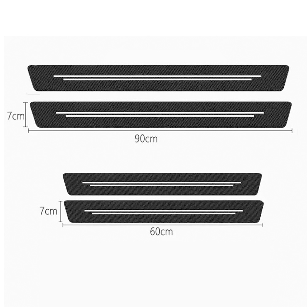 4 шт. защитных наклеек на поро – обзор и цена Bumper Guard Protector