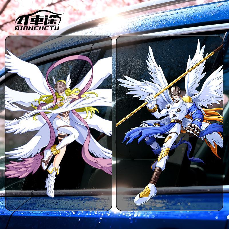 Наклейка на машину Digimon, ми – обзор и цена Car Accessories For Decoration