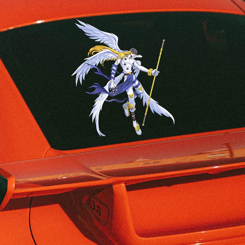 Наклейка на машину Digimon, ми – обзор и цена Car Accessories For Decoration