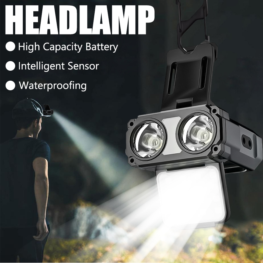 Датчик COB светодиодный налобн – обзор и цена Led Headlight Bulbs