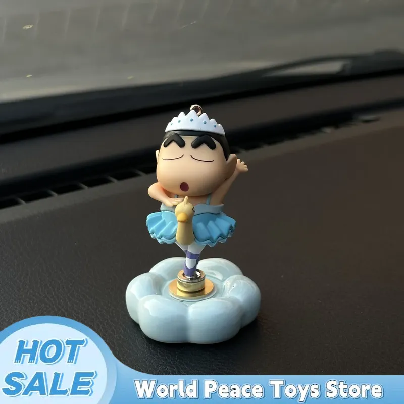 Вращающаяся фигурка Шин-Чана в – обзор и цена Car Accessories For Decoration