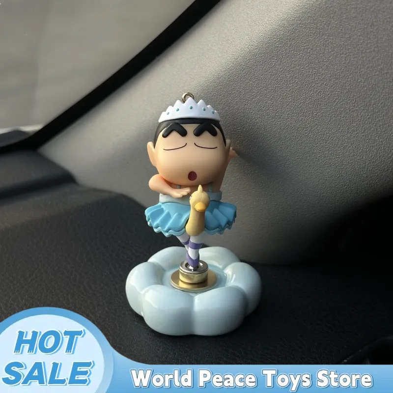 Вращающаяся фигурка Шин-Чана в – обзор и цена Car Accessories For Decoration